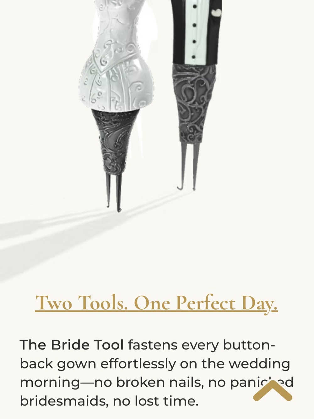 Button the Bride Black Logo Box - Picture 6 of 6